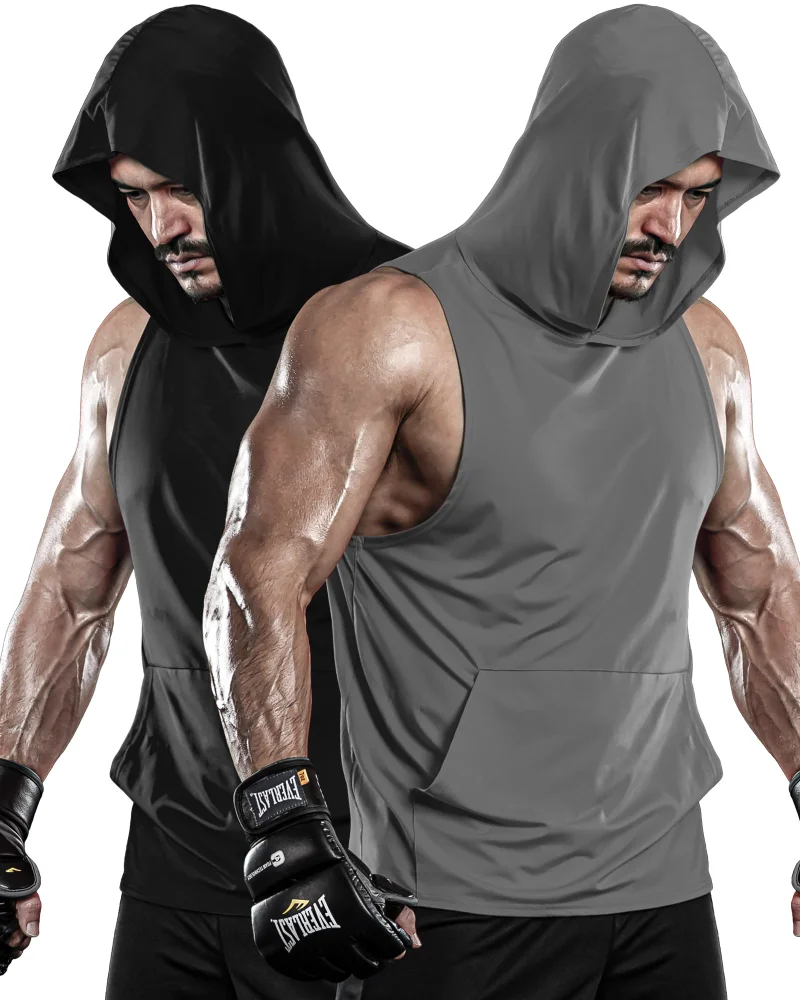 DRSKIN Hooded Tank, 2-pack