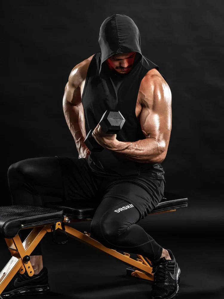 DRSKIN Hooded Tank, view 3
