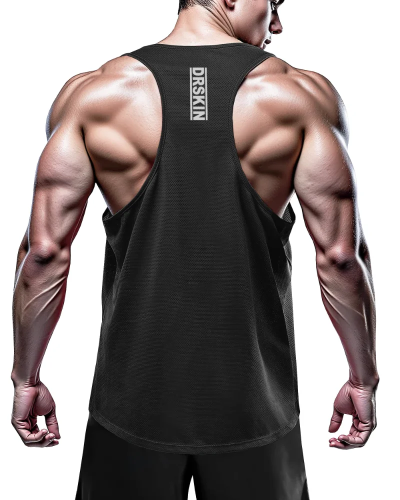 DRSKIN Mesh Muscle Tank, 3-pack, view 2
