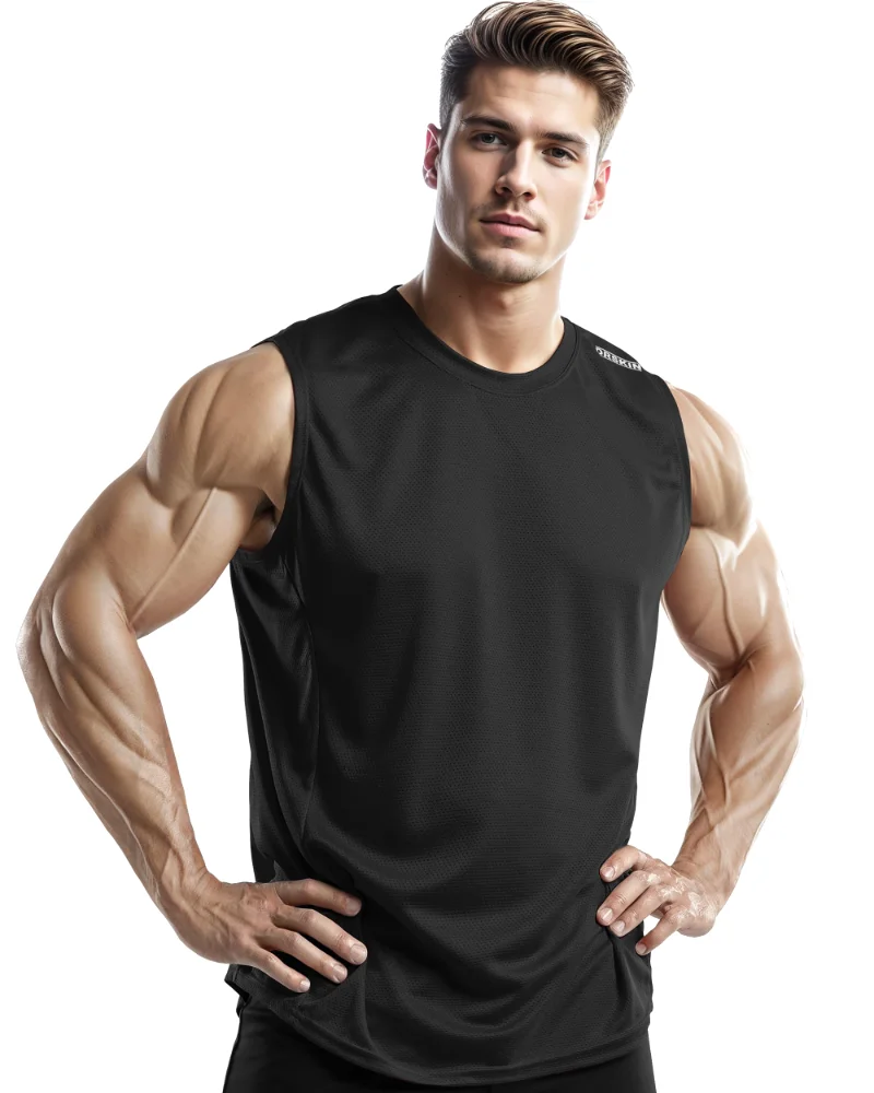 DRSKIN Mesh Sleeveless Base Layer, 3-pack, view 2