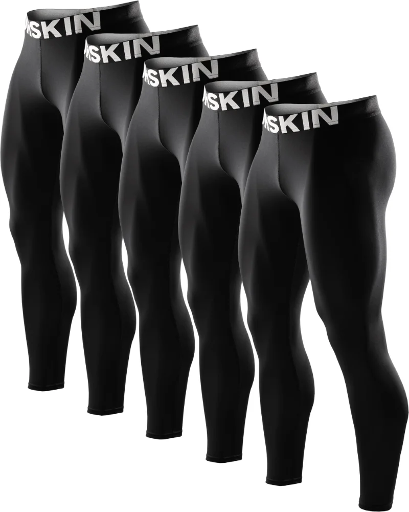 DRSKIN Quick-Dry Compression Tights, 5-pack