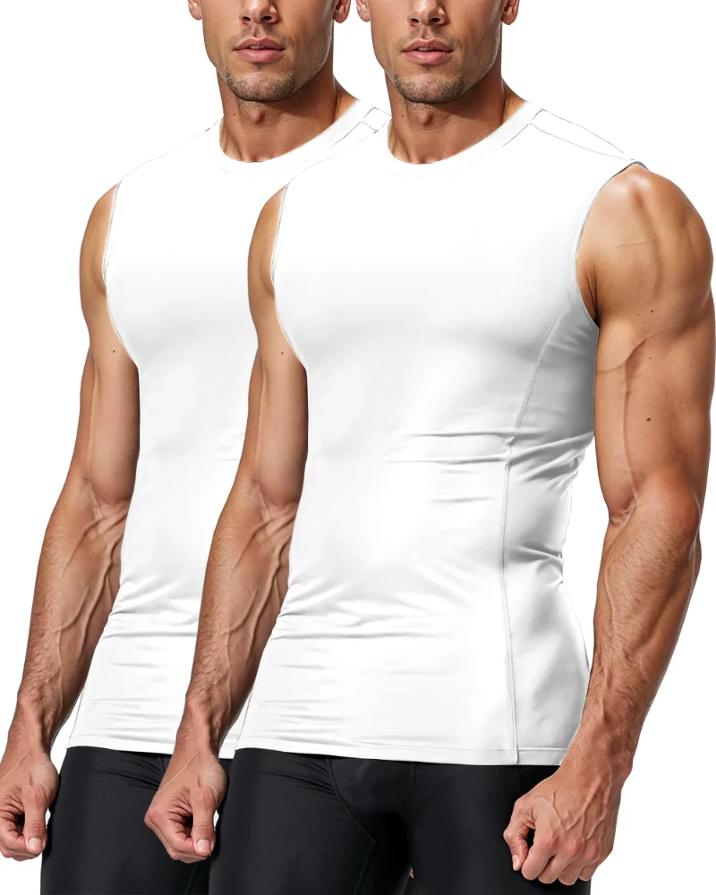 DRSKIN Sleeveless Base Layer, 2-pack